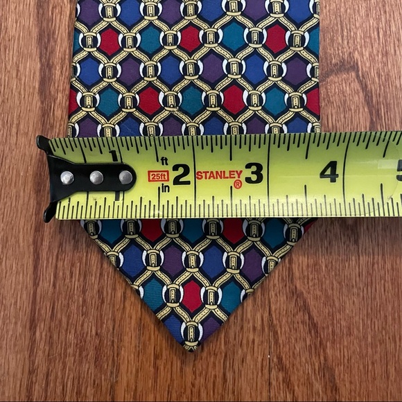 Christian Dior Monsieur silk tie made in USA - Picture 10 of 11